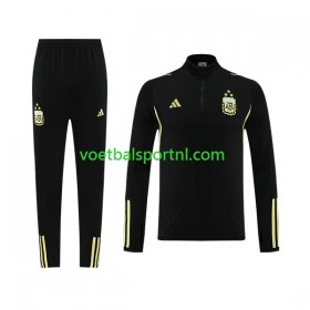 Argentinië Zwart Trainingsjack Pak 2023-24